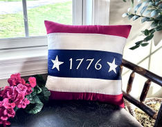 1776 PILLOW 16X16 *NEW* AVAIL MARCH 2026